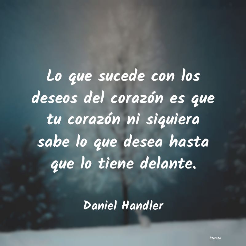 Frases de Daniel Handler