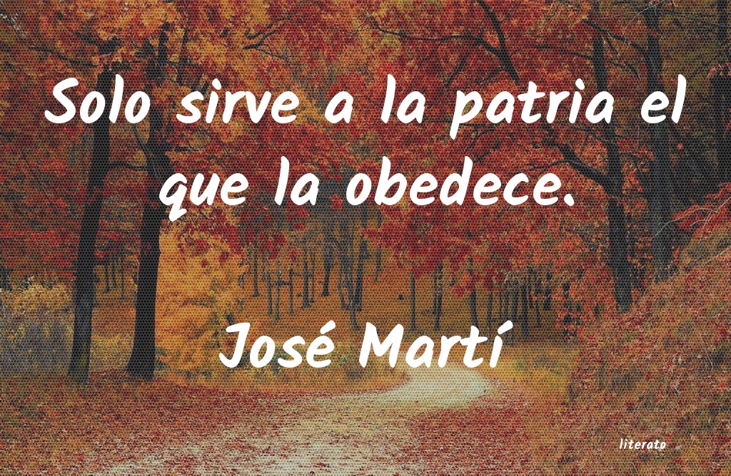 Frases de José Martí