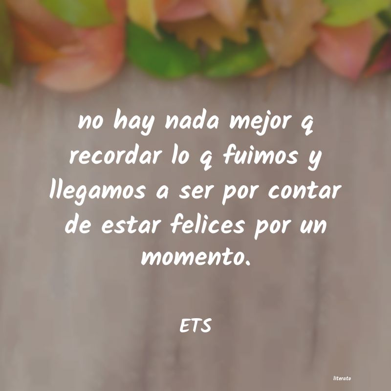 Frases de ETS