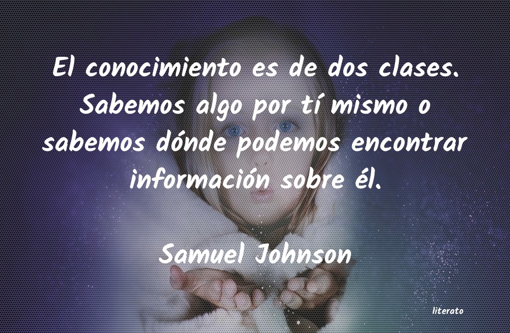 Frases de Samuel Johnson