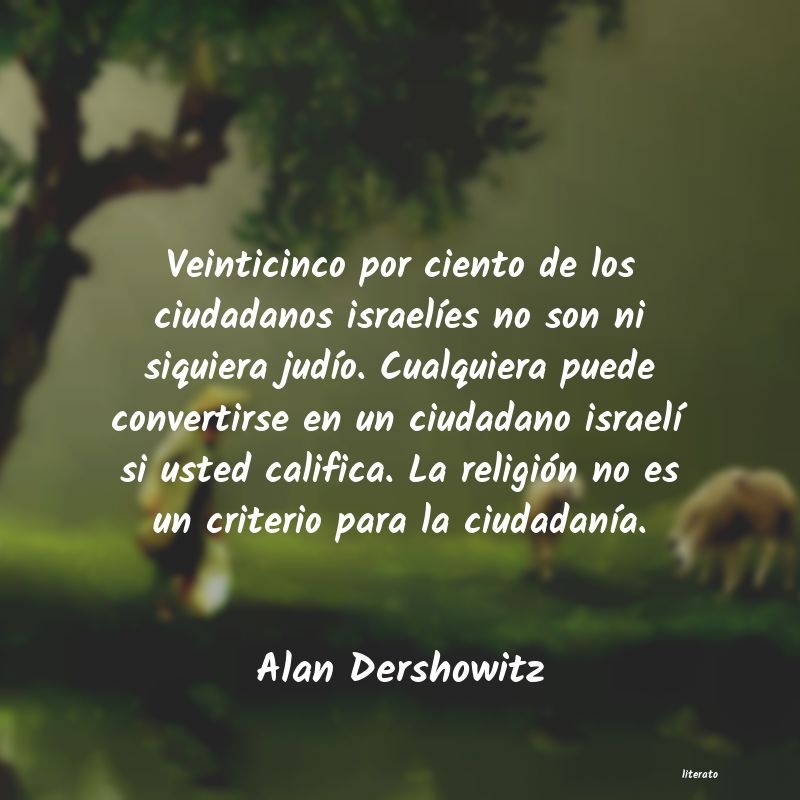 frases de Alan Dershowitz