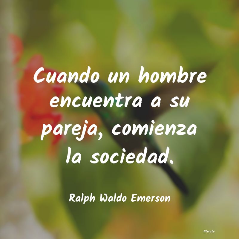 Frases de Ralph Waldo Emerson