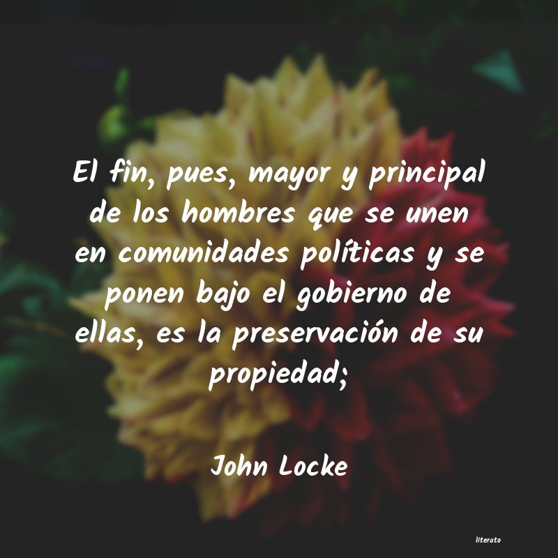 frases de John Locke