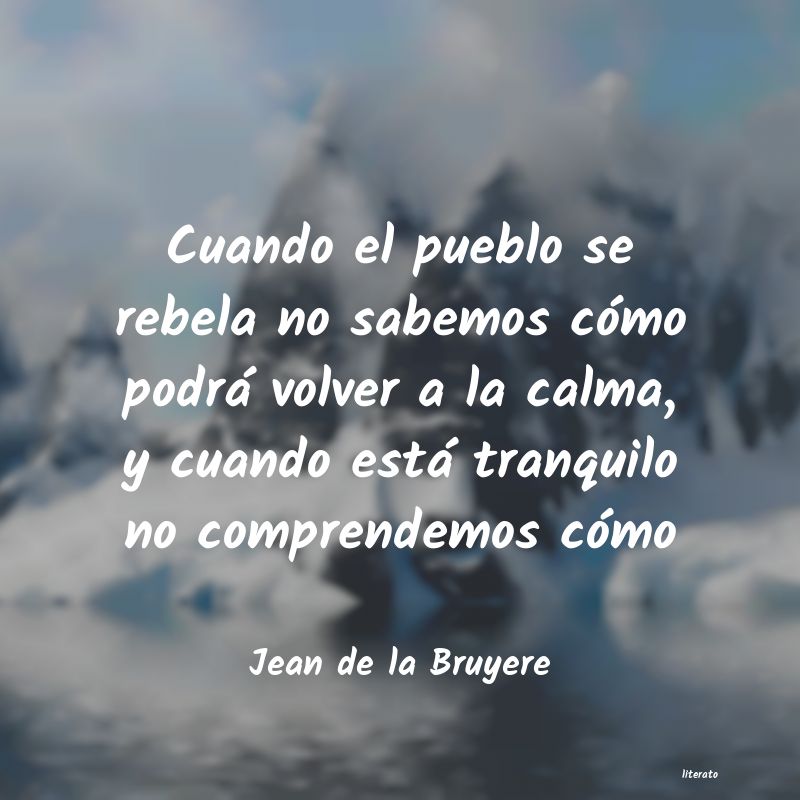 frases de Jean de la Bruyere