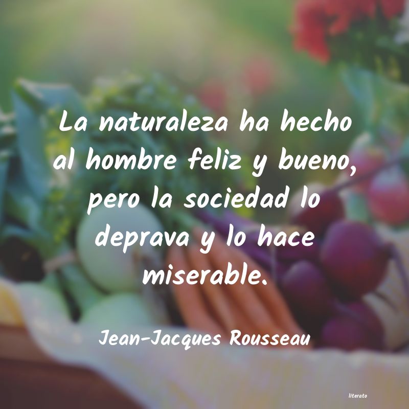 pensamientos de rousseau