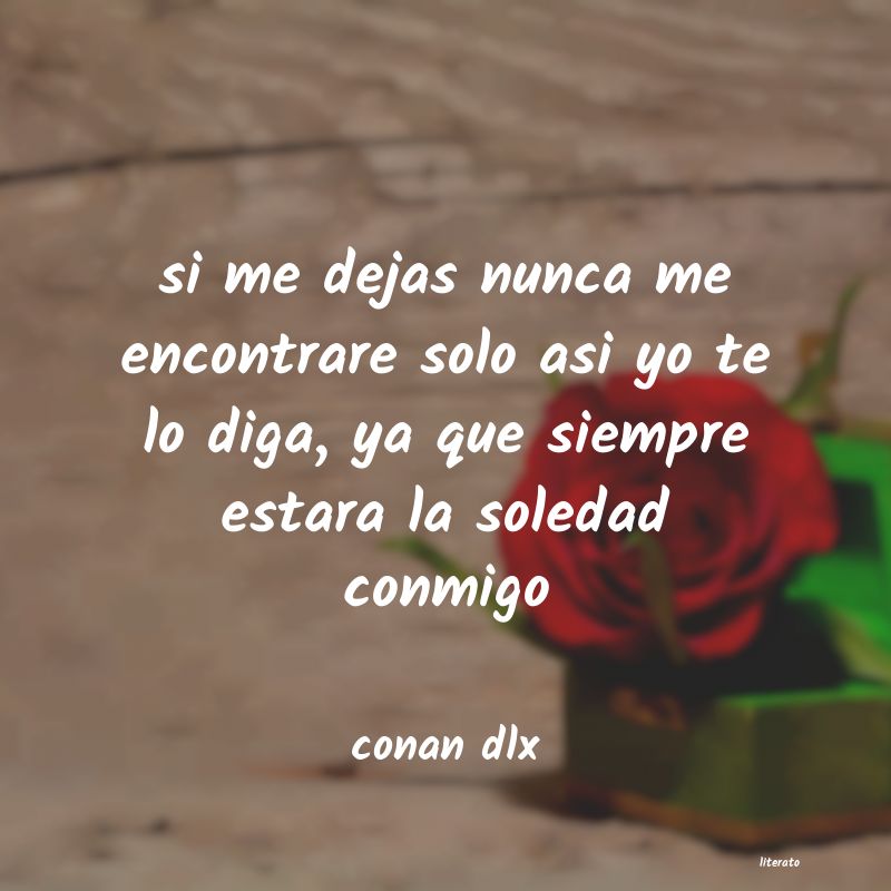 frases de conan dlx