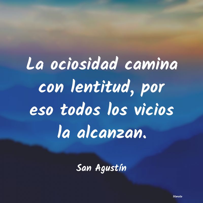 Frases de San Agustín