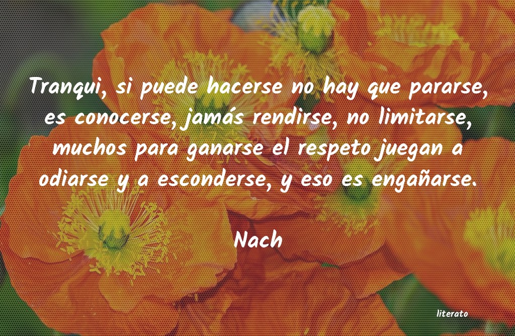 frases de Nach