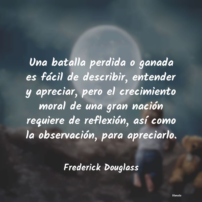 Frases de Frederick Douglass