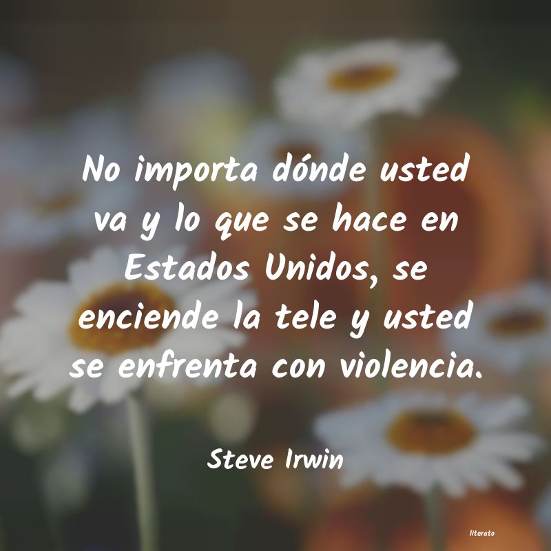 Frases de Steve Irwin