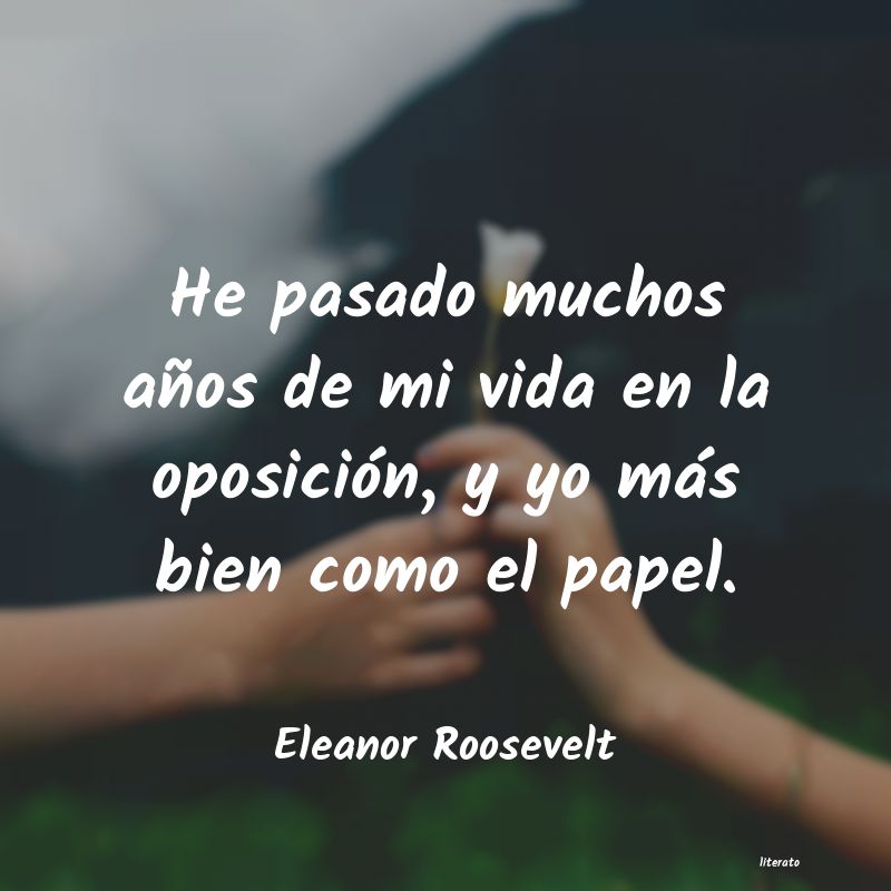 Frases de Eleanor Roosevelt