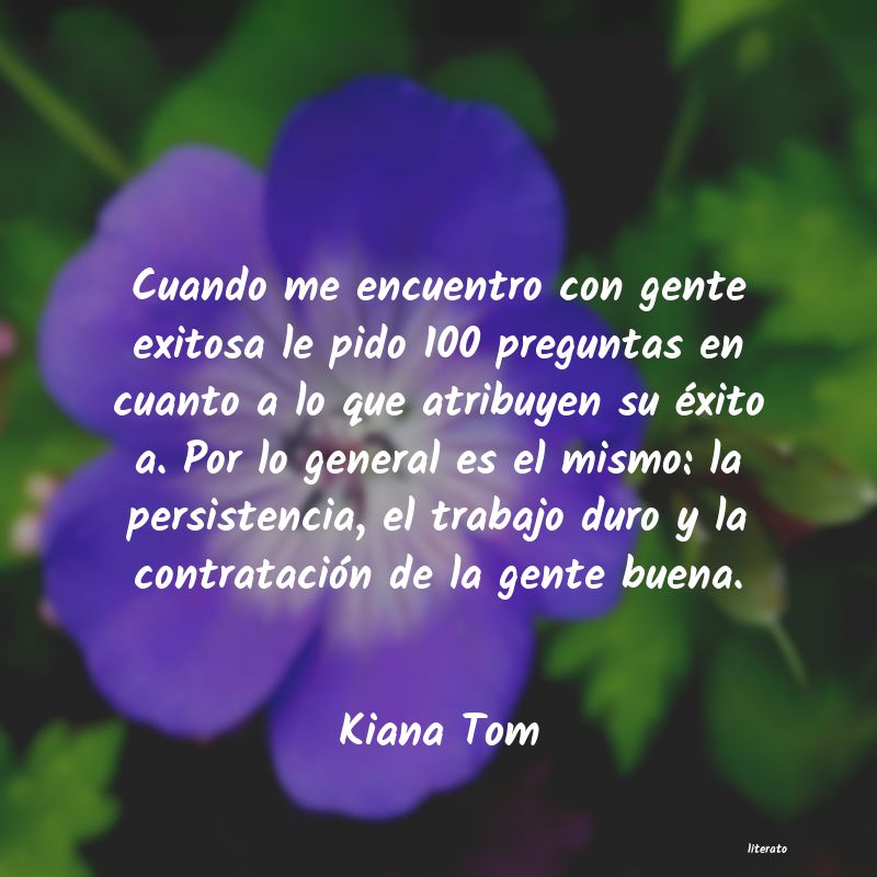 Frases de Kiana Tom