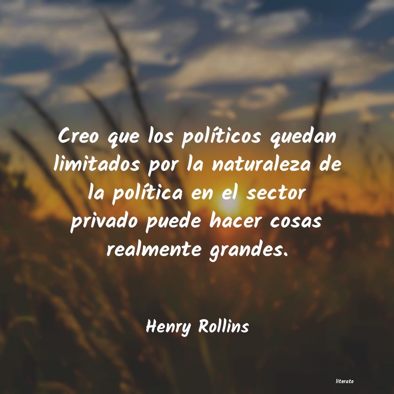 frases de Henry Rollins