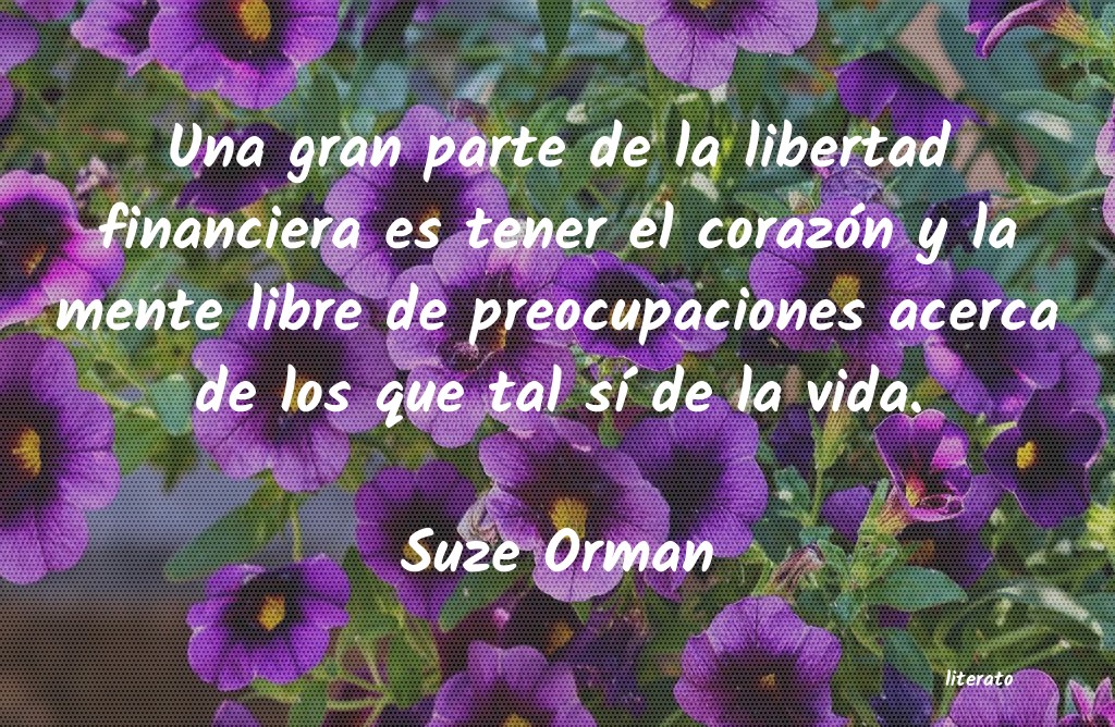 frases de Suze Orman