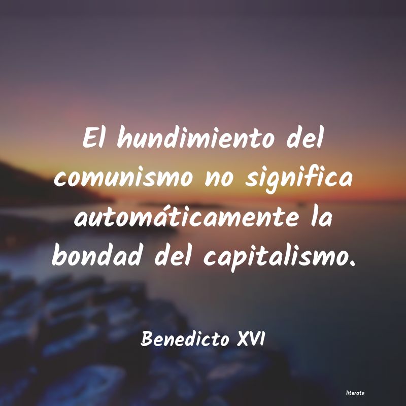 frases de Benedicto XVI