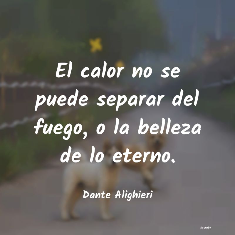 frases de Dante Alighieri