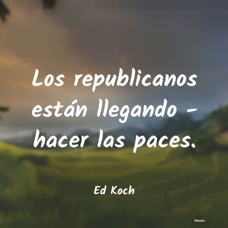 Frases de Ed Koch