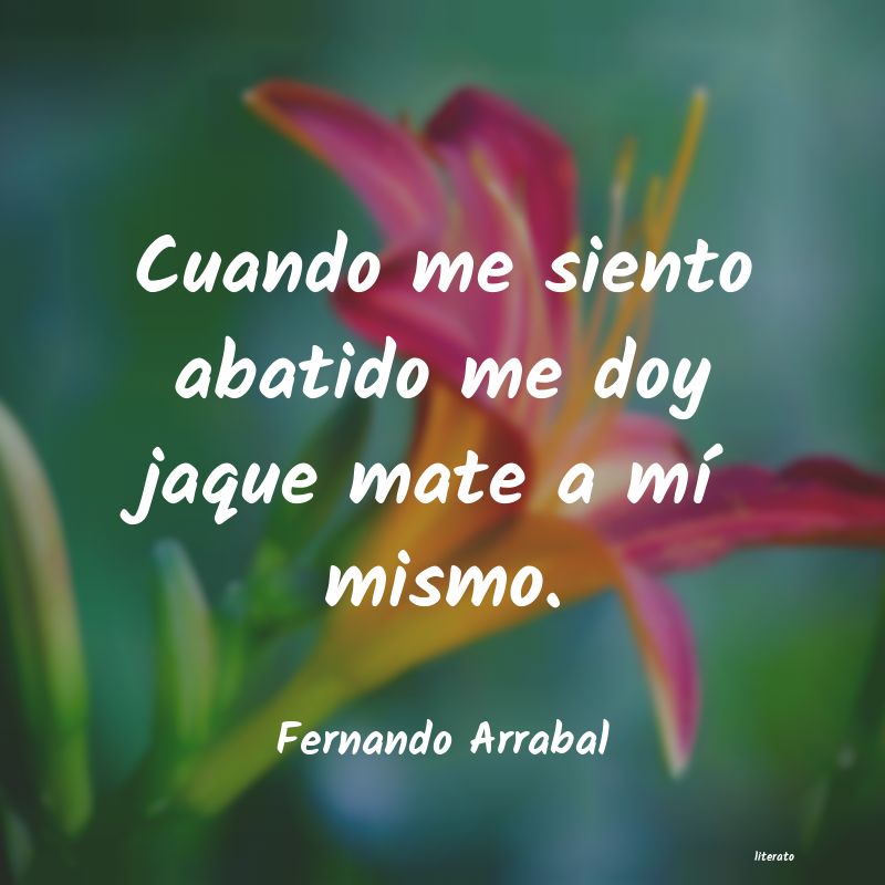 Frases de Fernando Arrabal