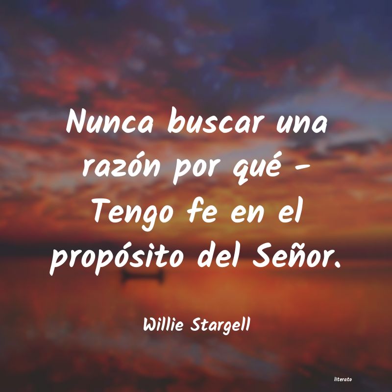 Frases de Willie Stargell