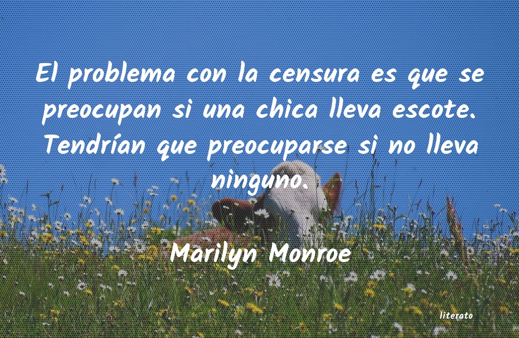 Frases de Marilyn Monroe