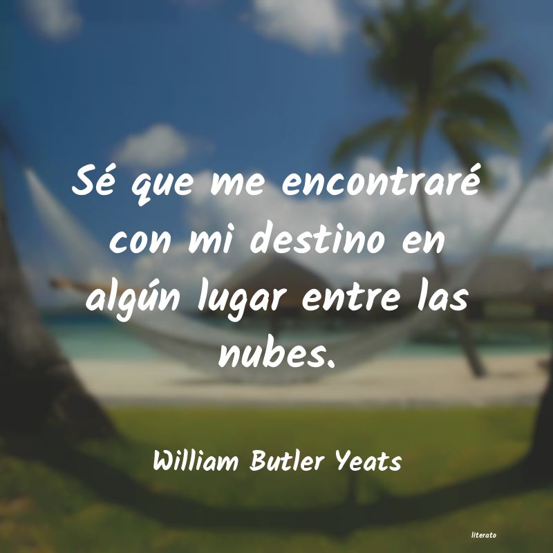 frases de William Butler Yeats