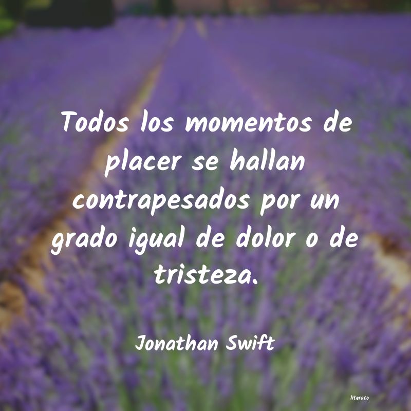 Frases de Jonathan Swift