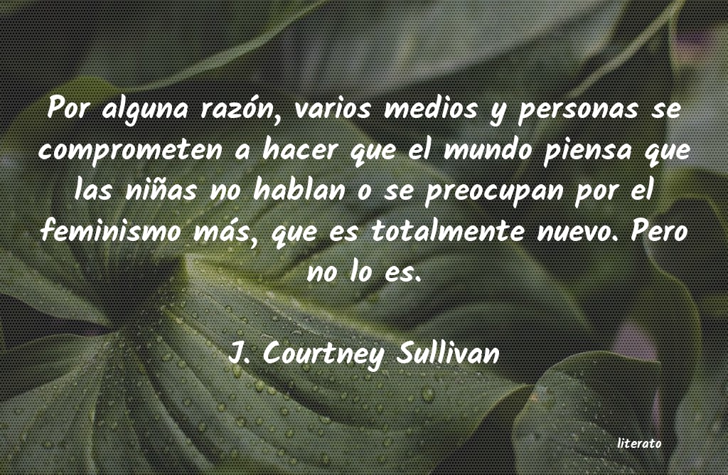 frases de J. Courtney Sullivan