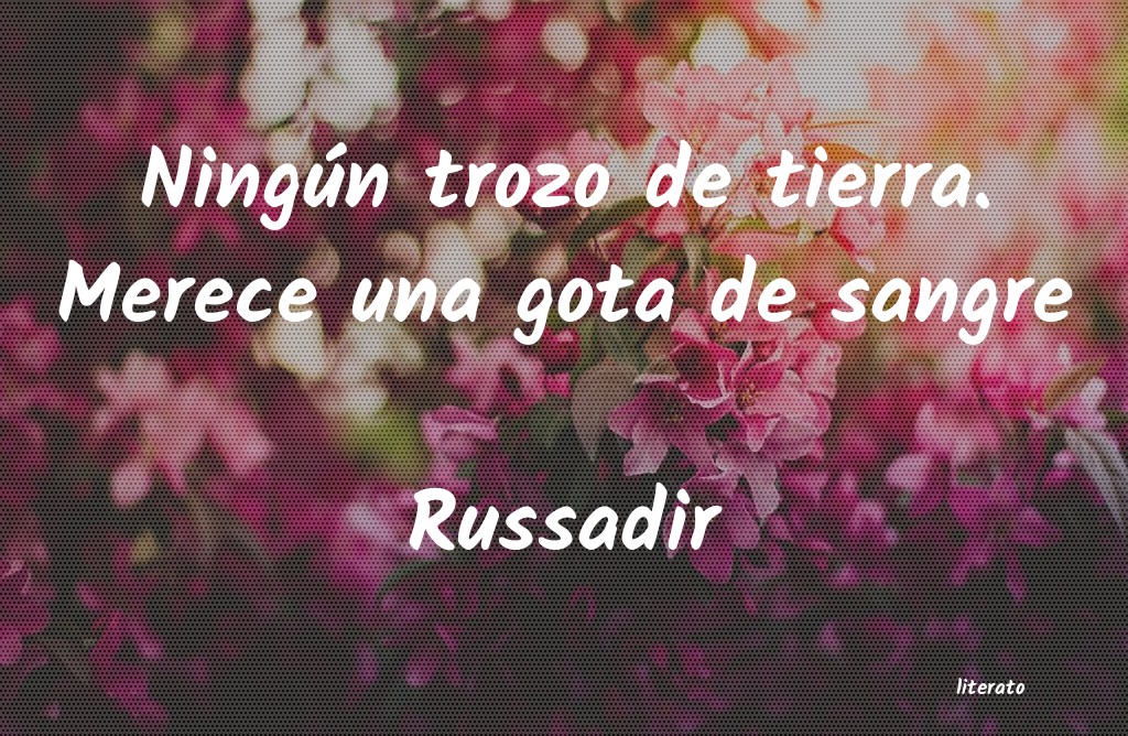 Frases de Russadir