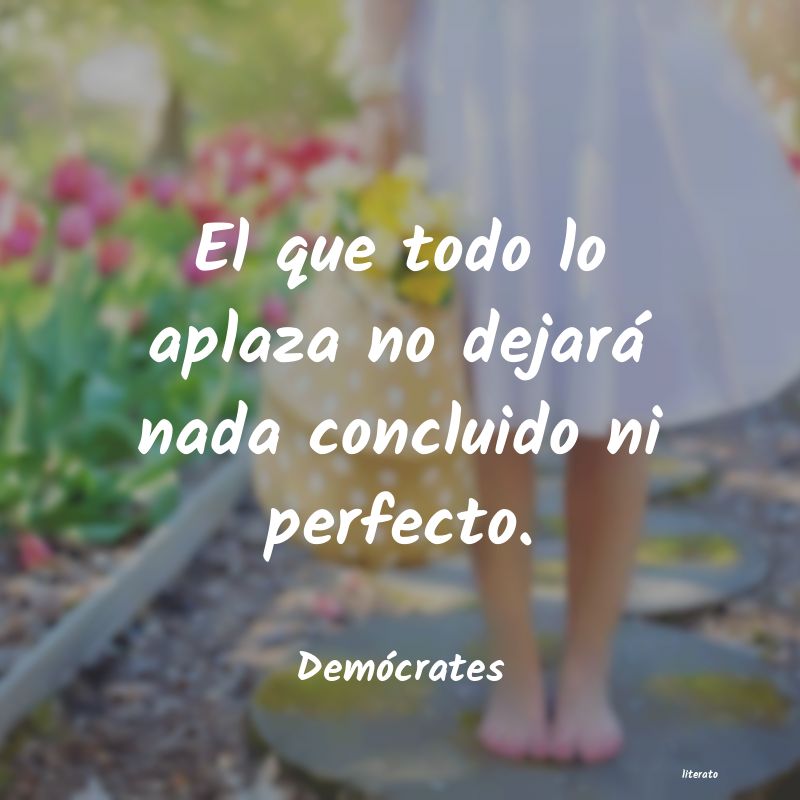 frases de Demócrates