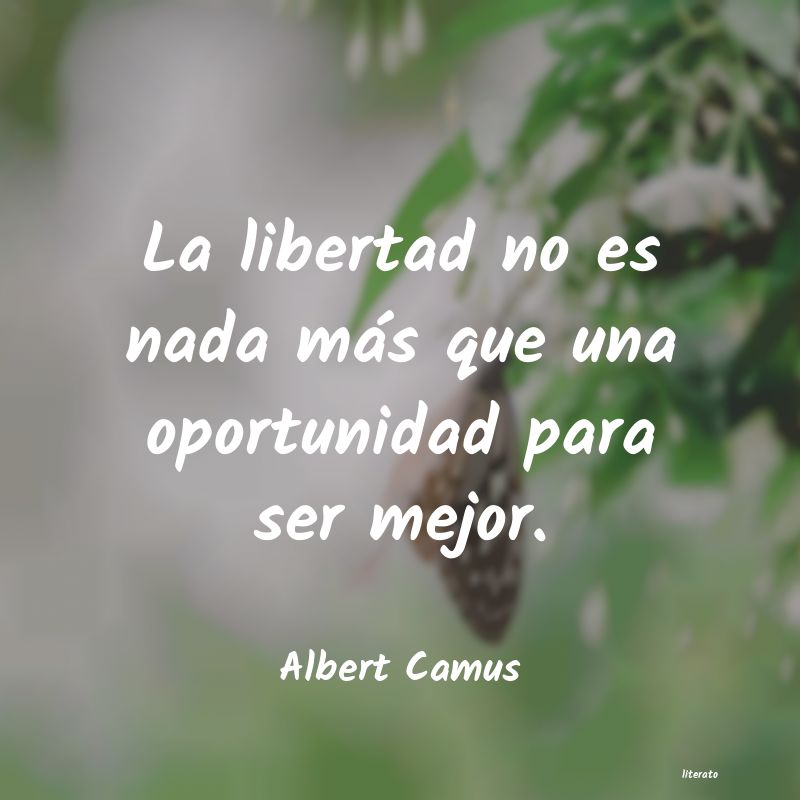 camus pensamiento de la libertad