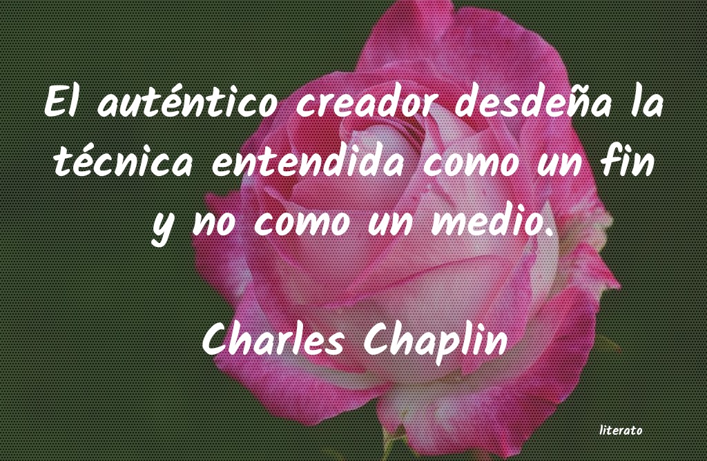 todo depende de mi charles chaplin