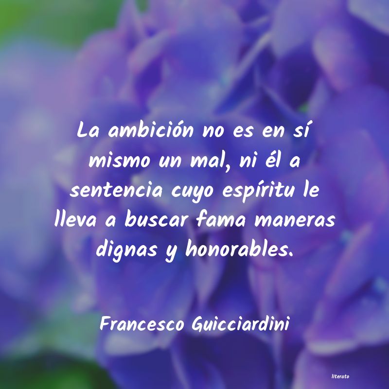 Frases de Francesco Guicciardini