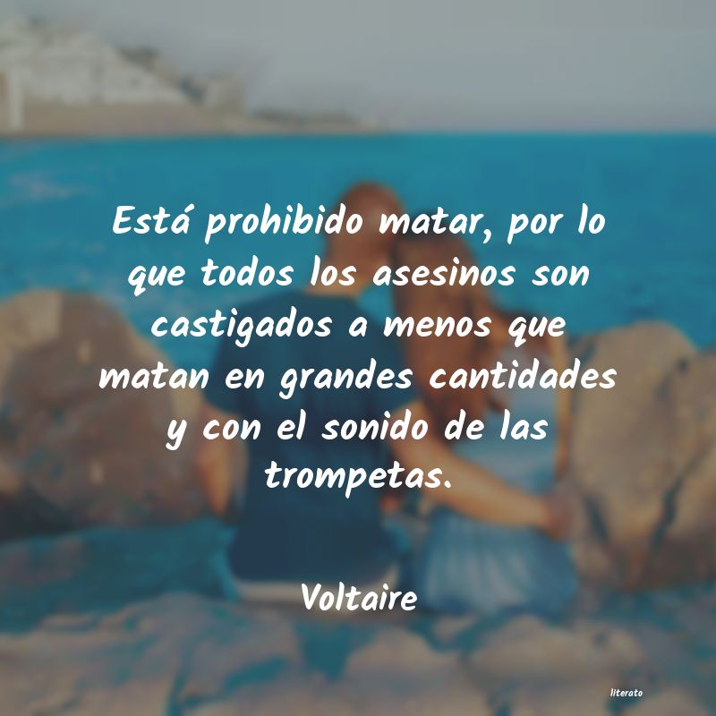 frases de Voltaire