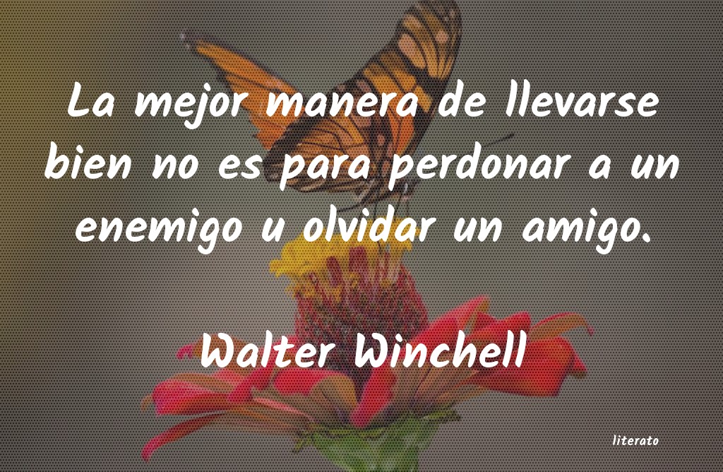 Frases de Walter Winchell
