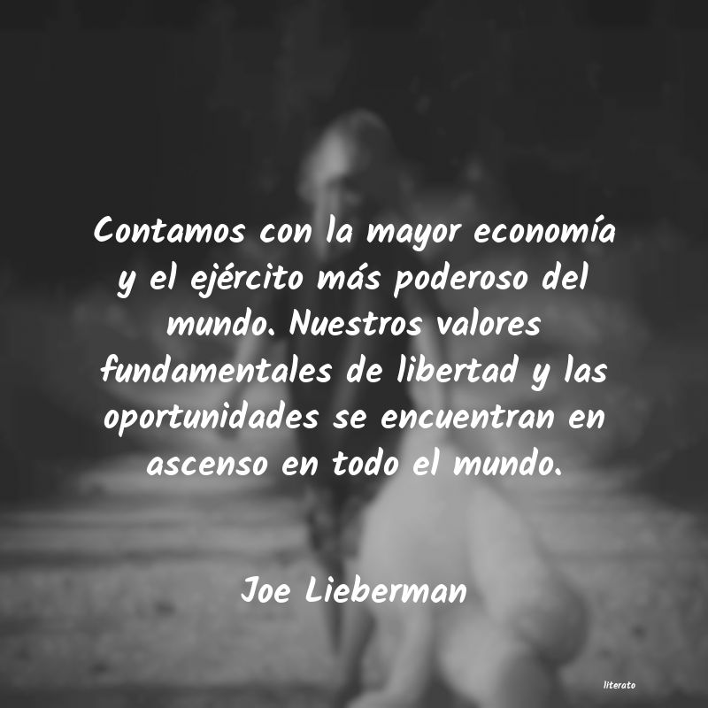 frases de Joe Lieberman