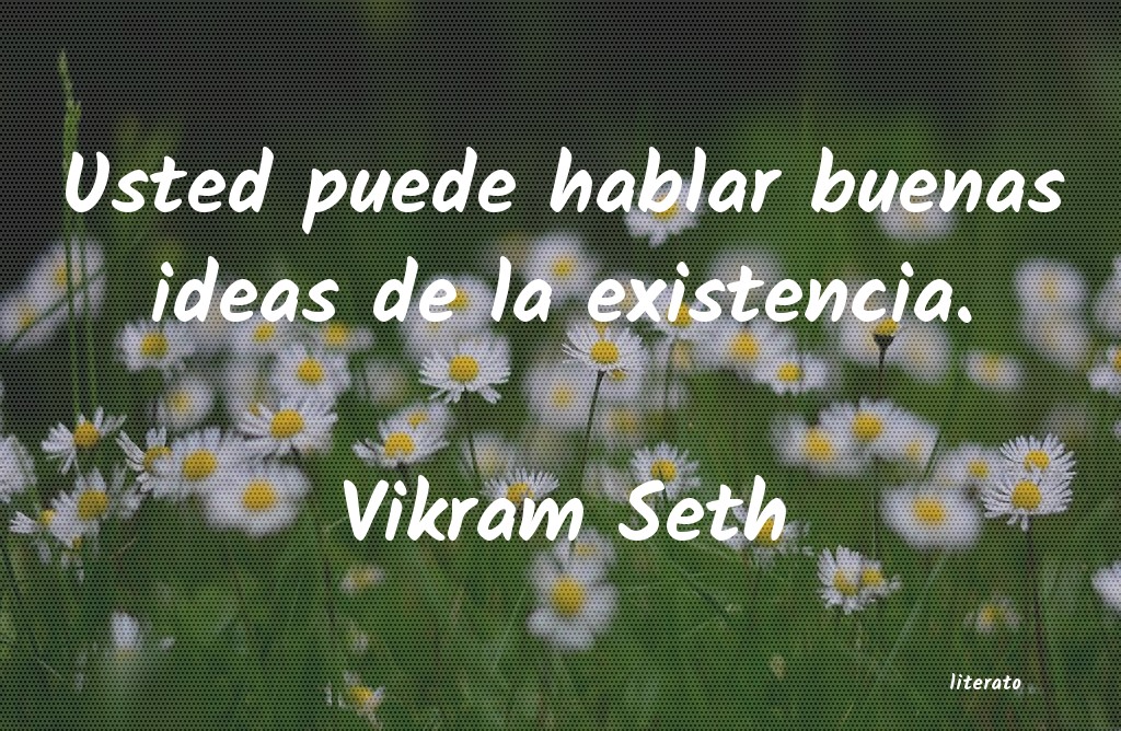 Frases de Vikram Seth