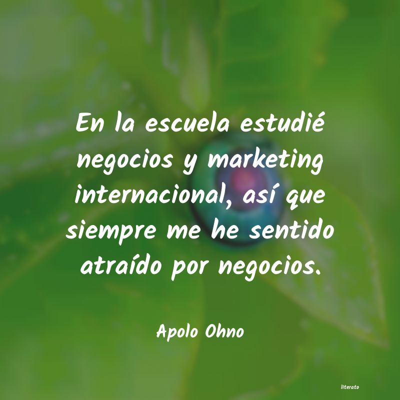frases de Apolo Ohno