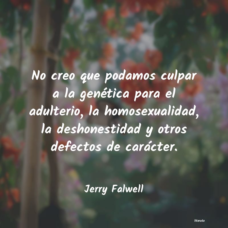 Frases de Jerry Falwell