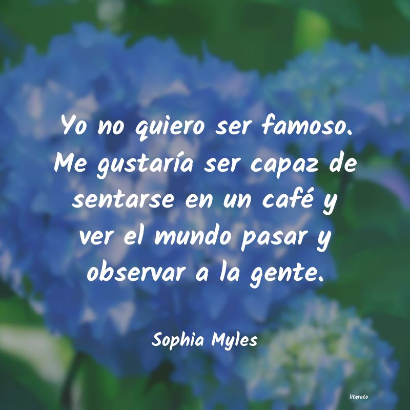 frases de Sophia Myles