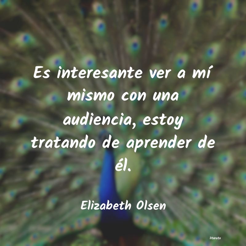 Frases de Elizabeth Olsen