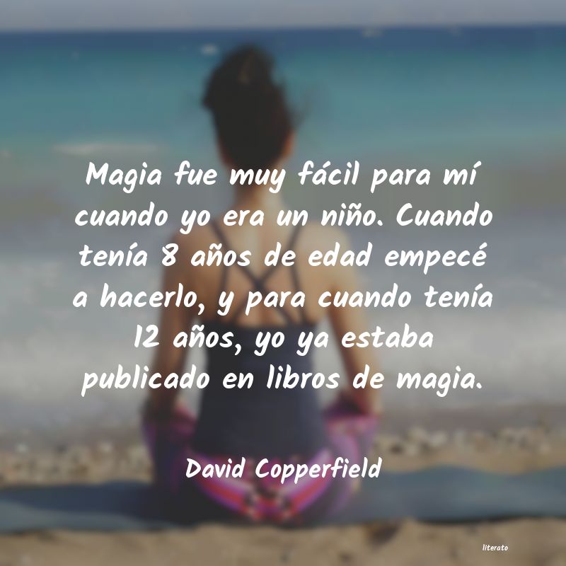 Frases de David Copperfield