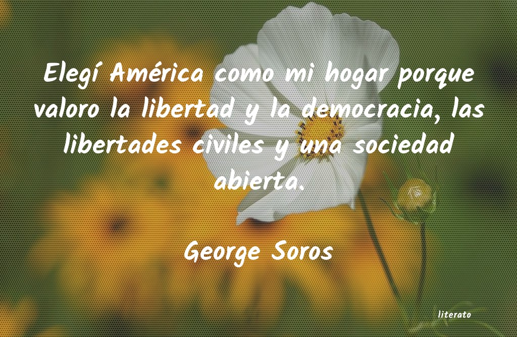 Frases de George Soros