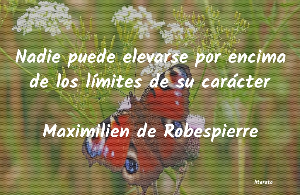 Frases de Maximilien de Robespierre