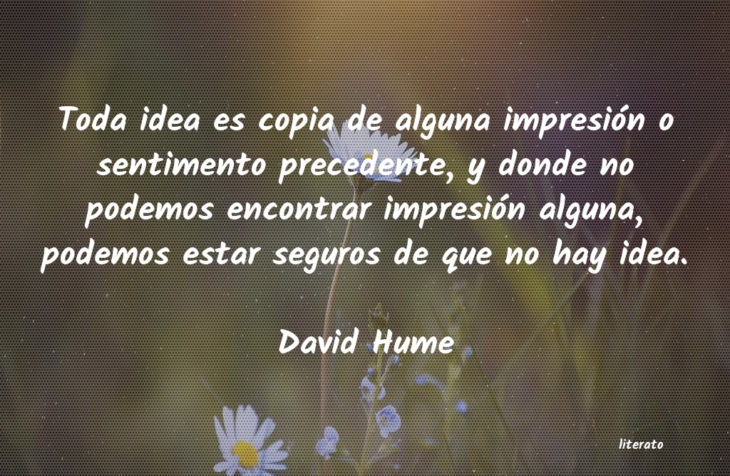 frases de David Hume