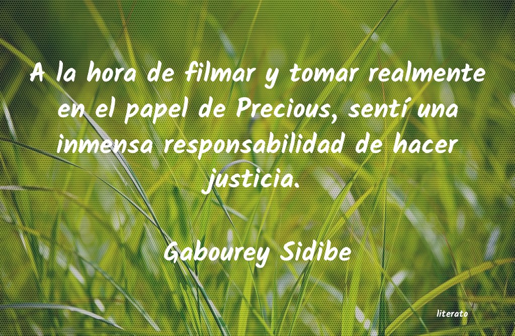 Frases de Gabourey Sidibe