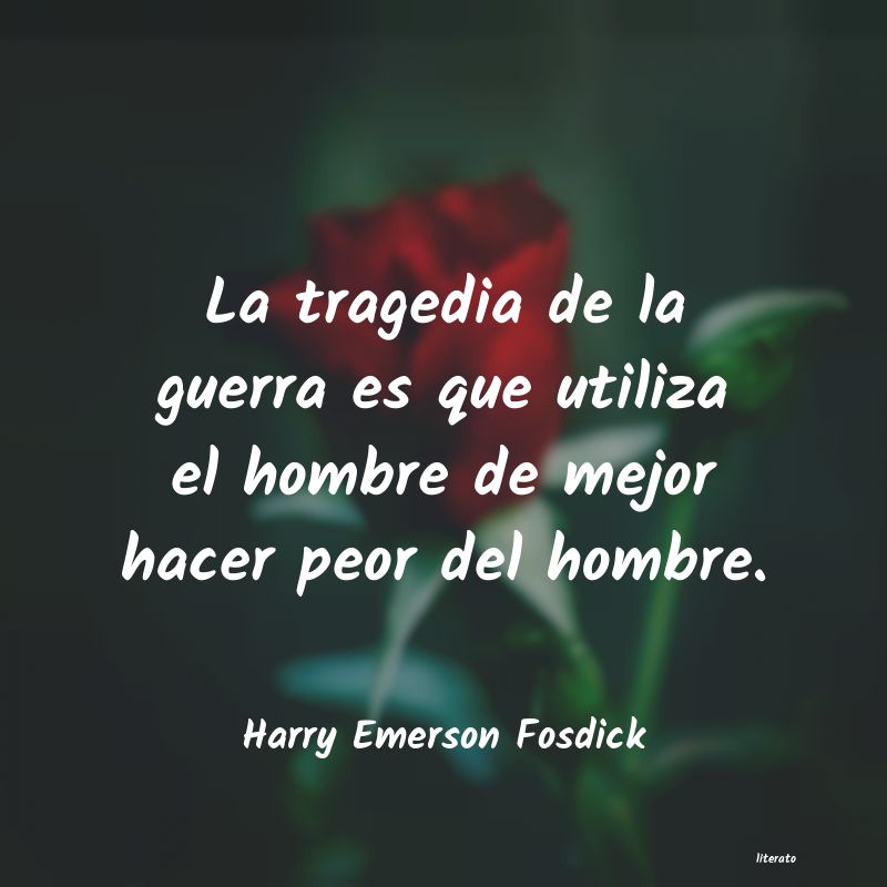 Frases de Harry Emerson Fosdick