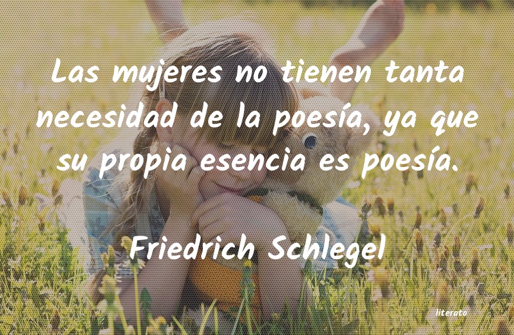 Frases de Friedrich Schlegel