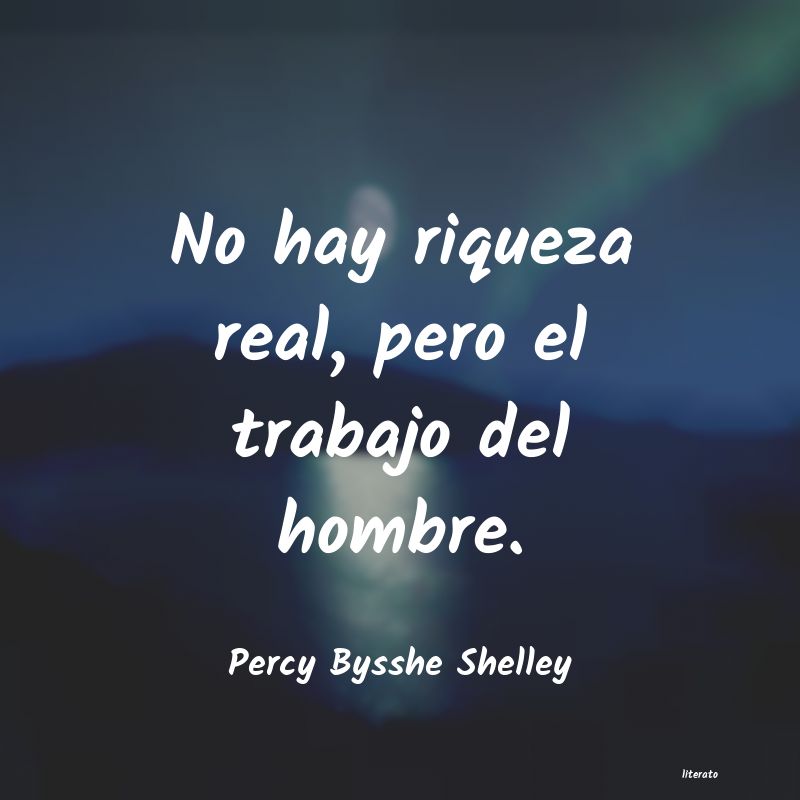 Frases de Percy Bysshe Shelley