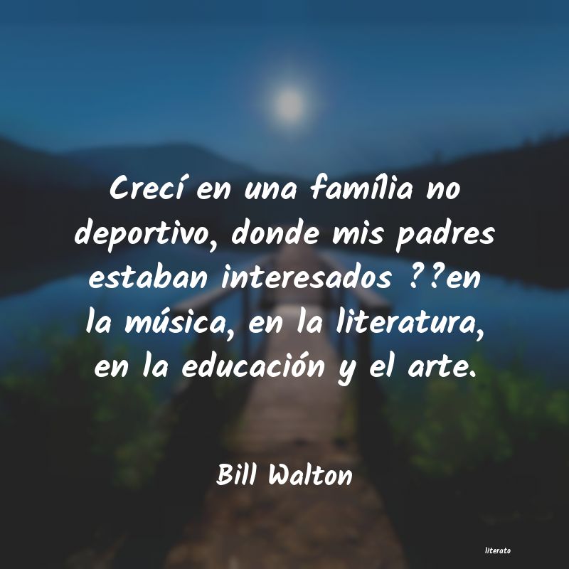 frases de Bill Walton