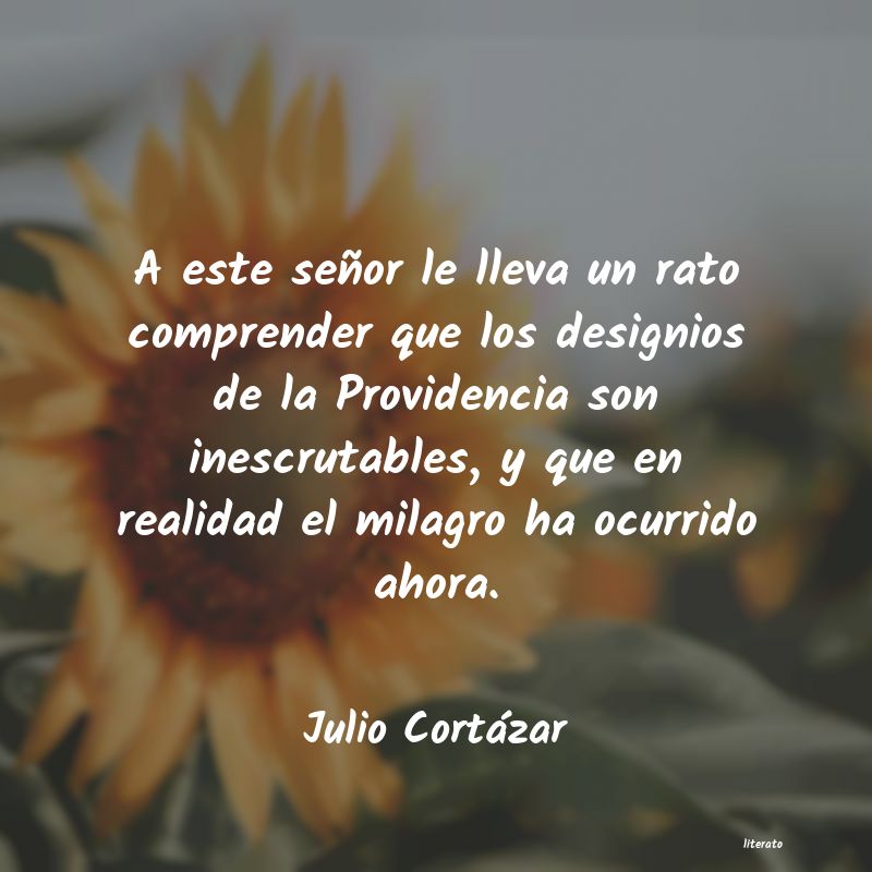 frases de Julio Cortázar